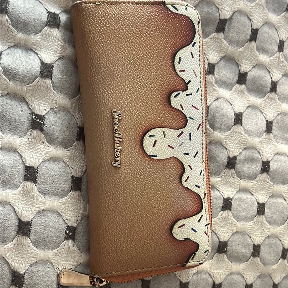 Brown and Cream Wallet